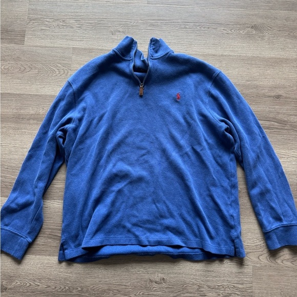 Polo Ralph Lauren Other - Polo by Ralph Lauren Blue Zip Up Sweater